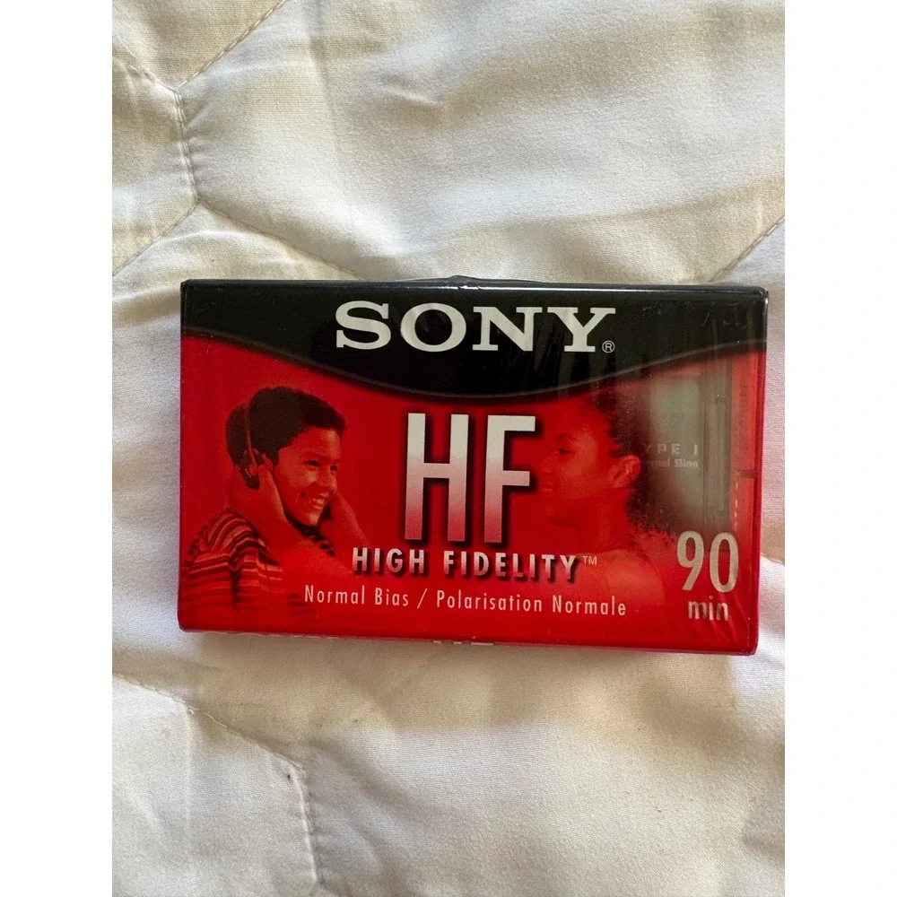 Sony HF 90 Minute Audio Cassette Tapes - High Fidelity Normal Bias - Lot‎ of 3